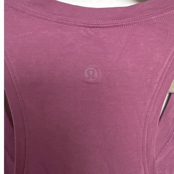Lululemon Women's Love Tank Top, Vintage Plum (Pink/ Purple) Size 10, Like New - Picture 6 of 6